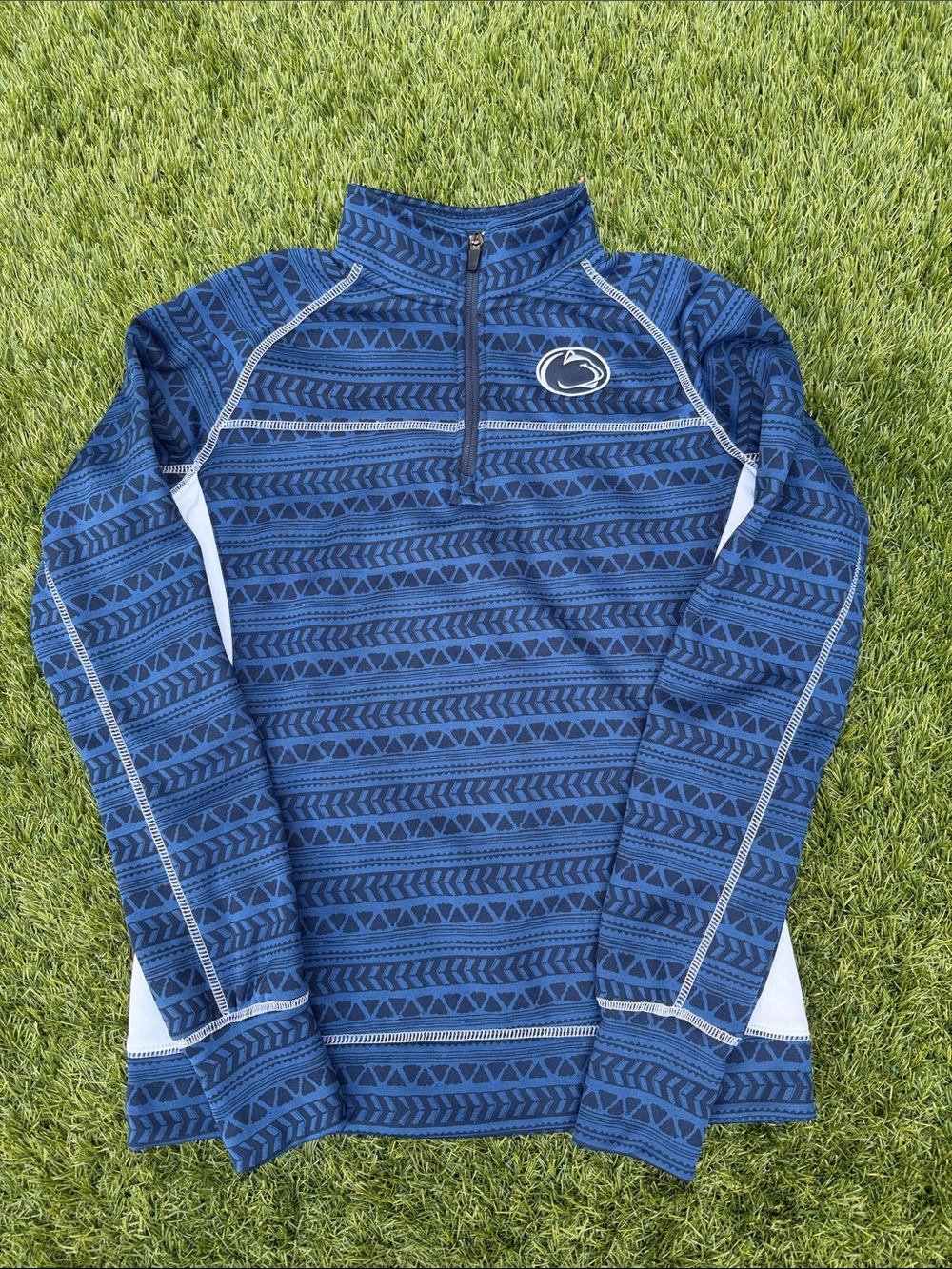Colosseum Penn State Nittany Lions Blue Quarter Zip Pullover Women’s Medium